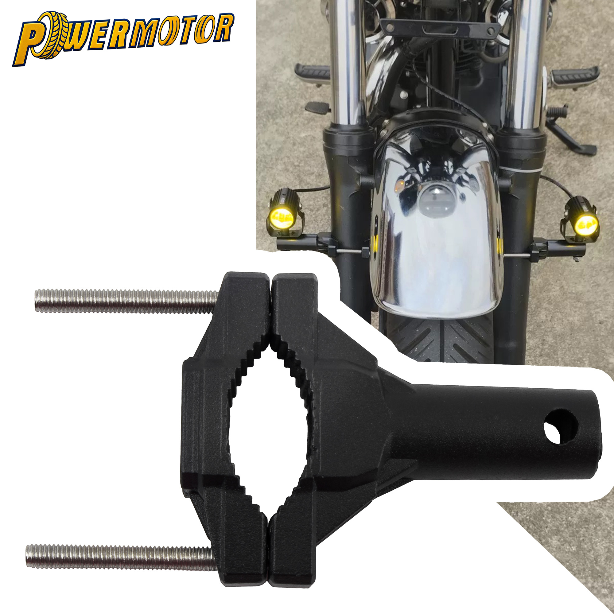 Rebell Esports & Gaming Forum Wordpress Theme - Universal 2-3.8CM Motorbike Headlight Bracket Modified