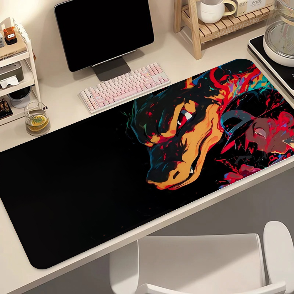Esports Gaming Mice - Gigantamax Charizard P-Pokemon Mouse Pad Large