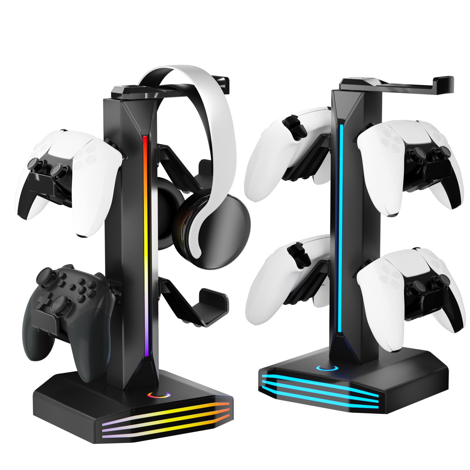 Controller Charging Stand - REMANK RGB Game Controller Stand Holder