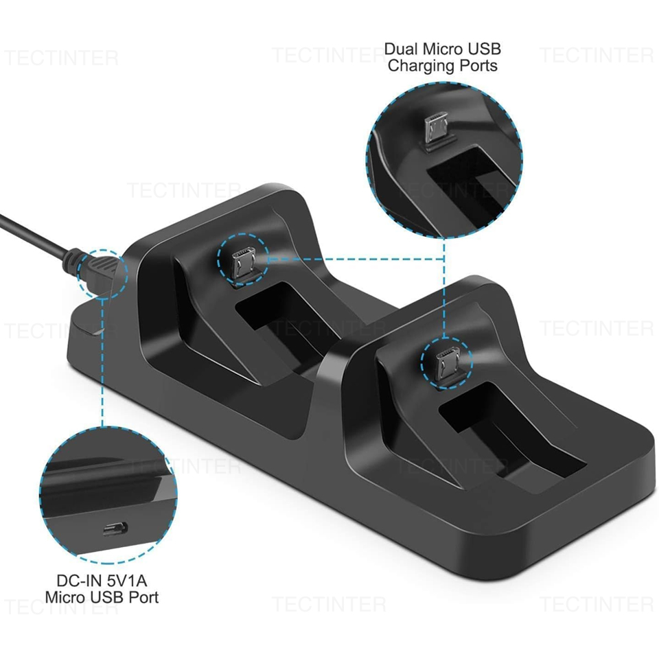 Dual Charger Dock Station For  - Controller Charging Stand avis et prix