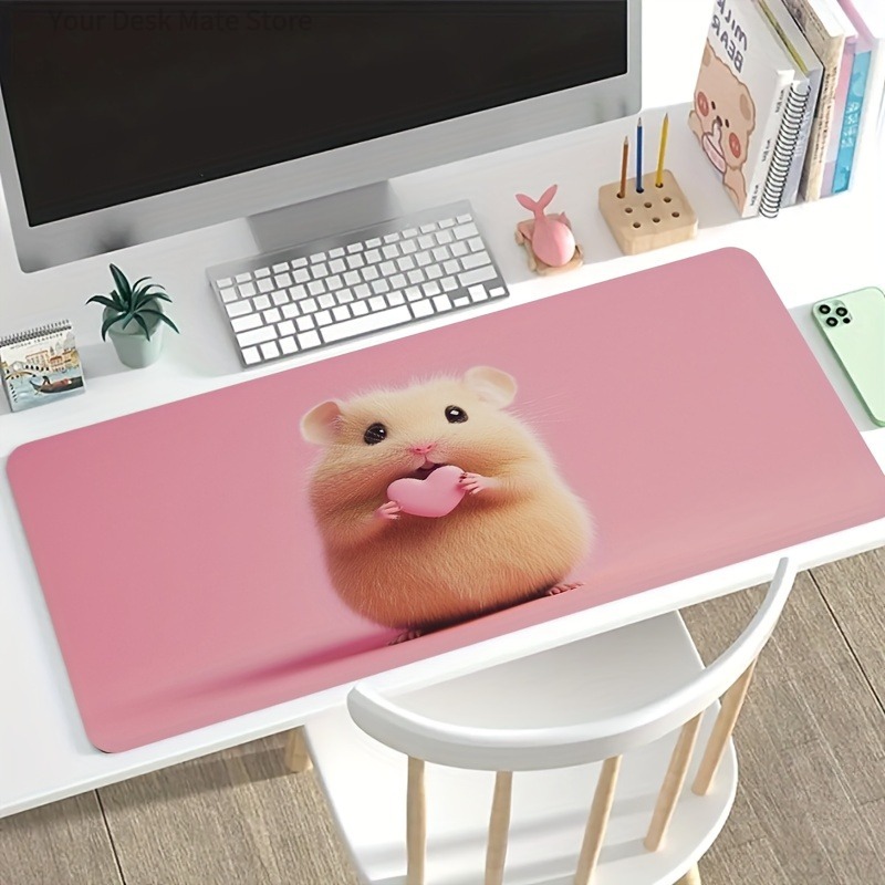 Hamster Hug Heart Pink Backgro - Esports Gaming Background avis et prix