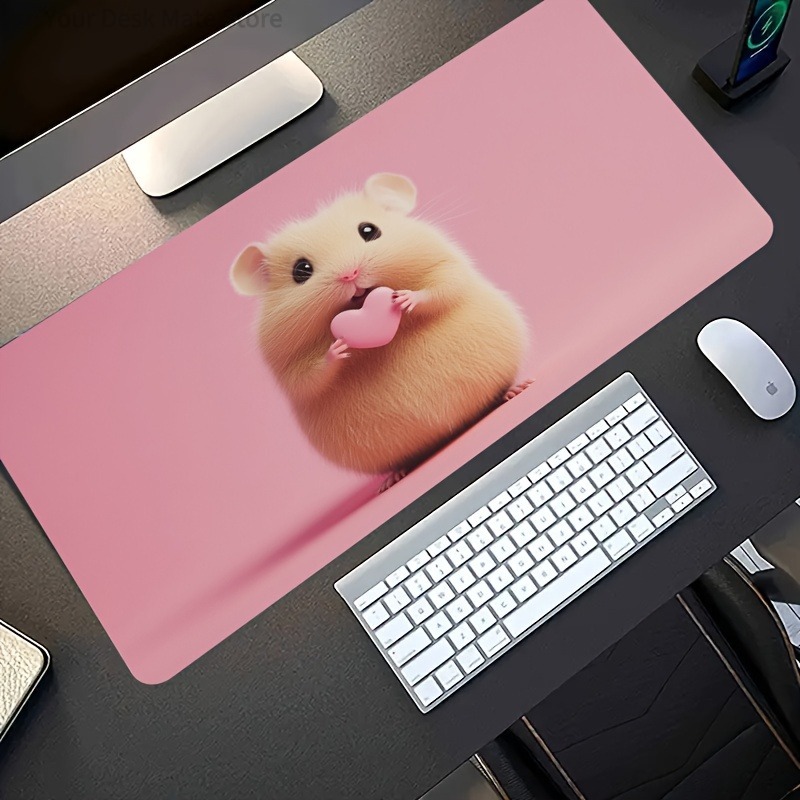 Hamster Hug Heart Pink Backgro - Esports Gaming Background avis et prix