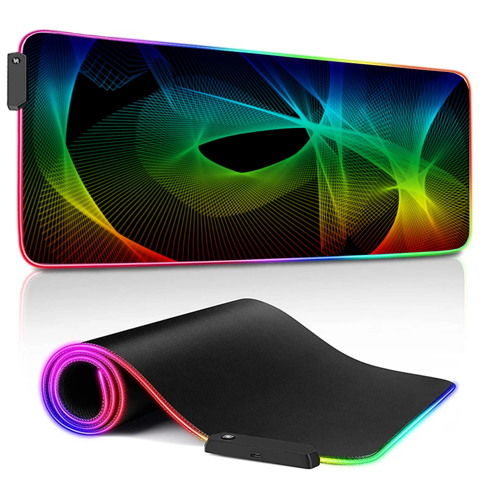 LED Lighting RGB Mouse Pad E-s - Esports Gaming Maus avis et prix