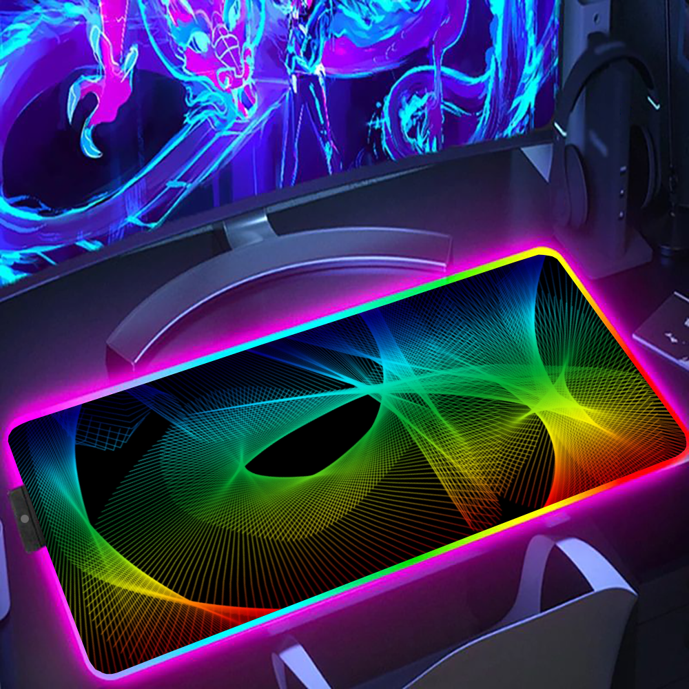 LED Lighting RGB Mouse Pad E-s - Esports Gaming Maus avis et prix