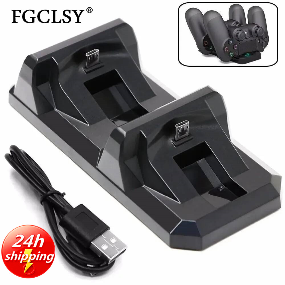USB Dual Charge Dock For PS4 C - Controller Charging Stand avis et prix
