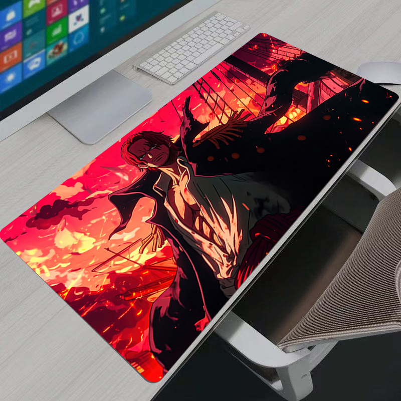 One Piece Shanks Mouse Pad Lar - Esports Gaming Mice avis et prix