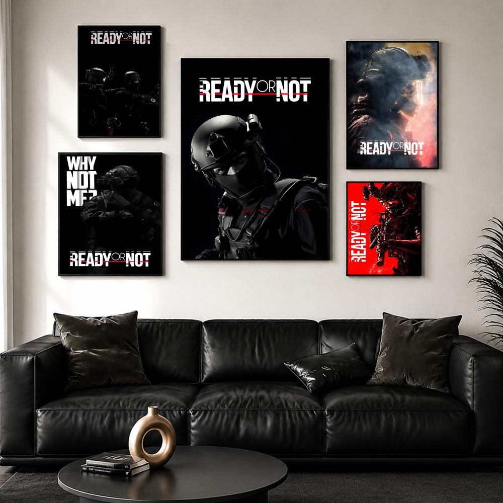 R-Ready or N-NotS Poster HD Wa - Esports Or Gaming avis et prix