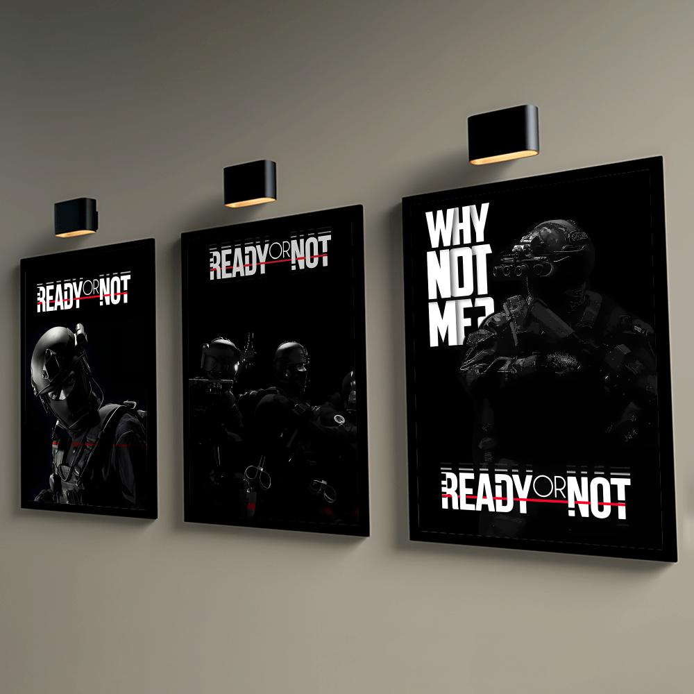 R-Ready or N-NotS Poster HD Wa - Esports Or Gaming avis et prix