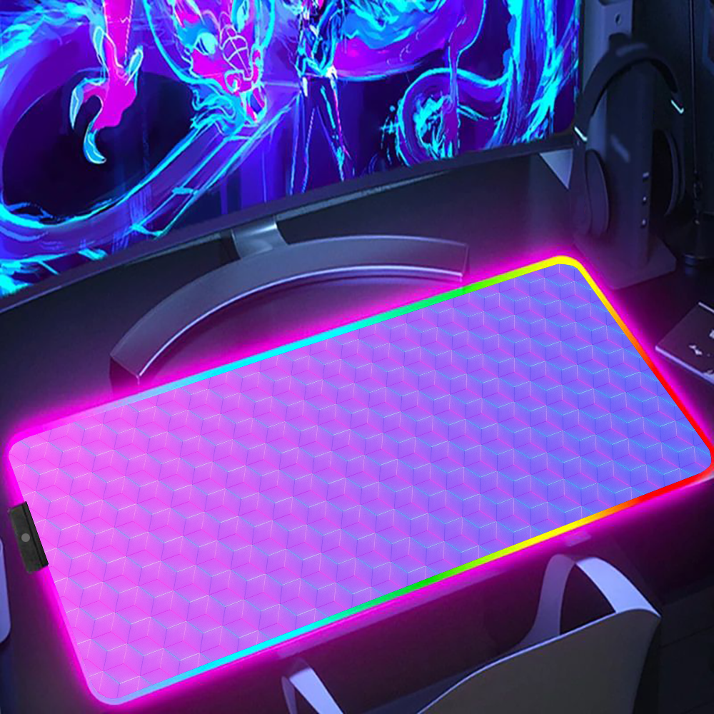 LED Lighting RGB Mouse Pad E-s - Esports Gaming Maus avis et prix