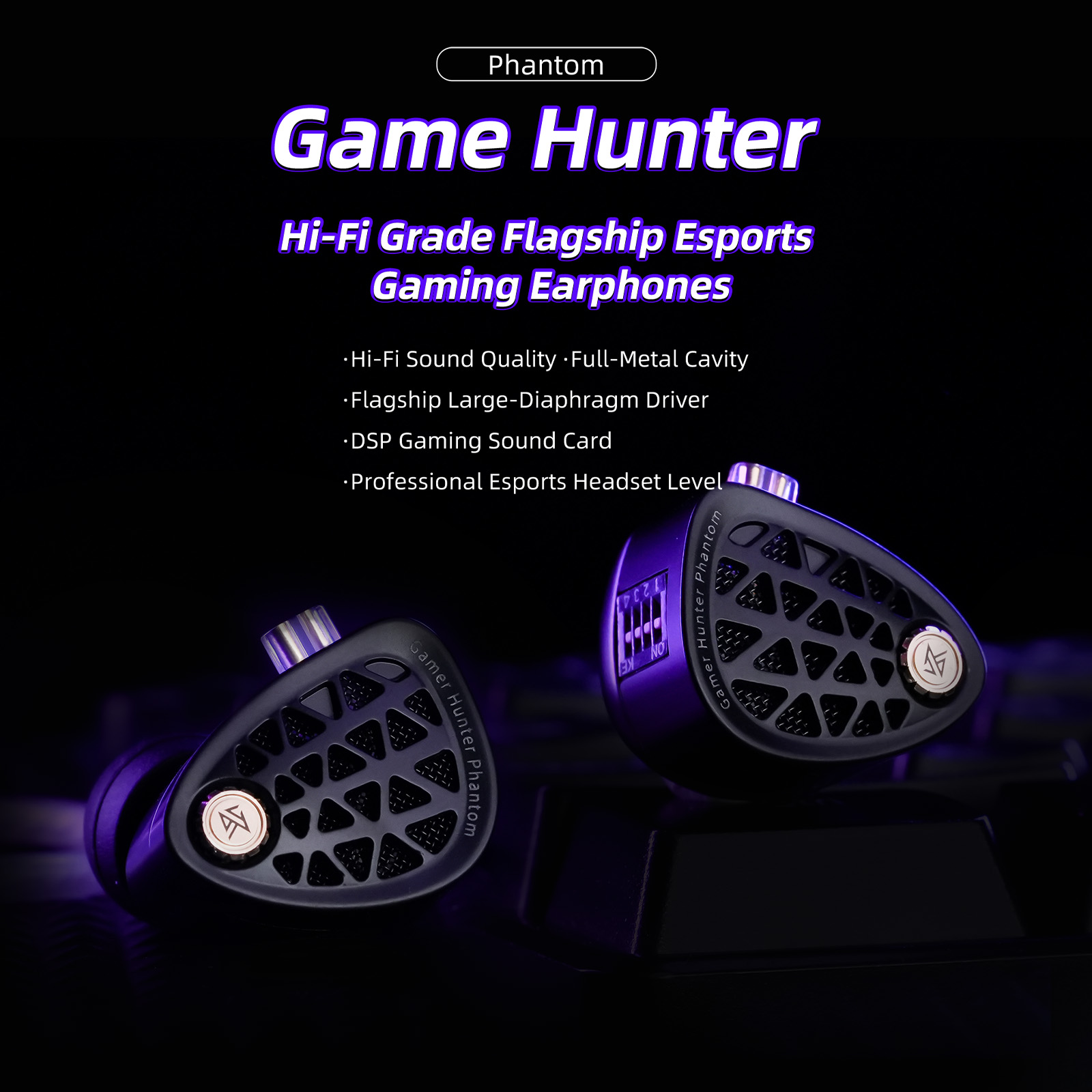 KZ Phantom HiFi Grade Flagship - Esports Gaming Phone avis et prix