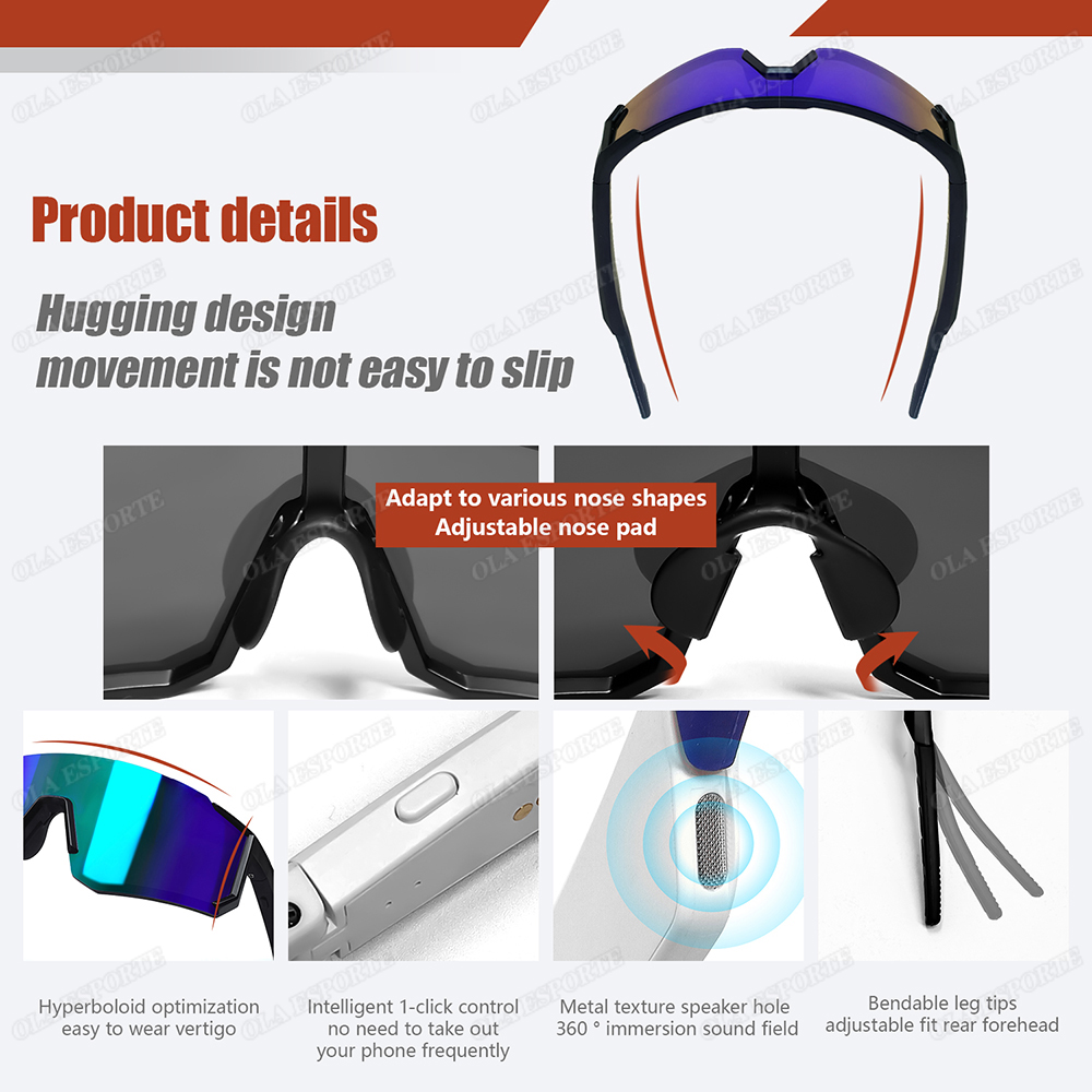 Smart Bluetooth 5.3 Glasses Fo - Esports Gaming Phone avis et prix