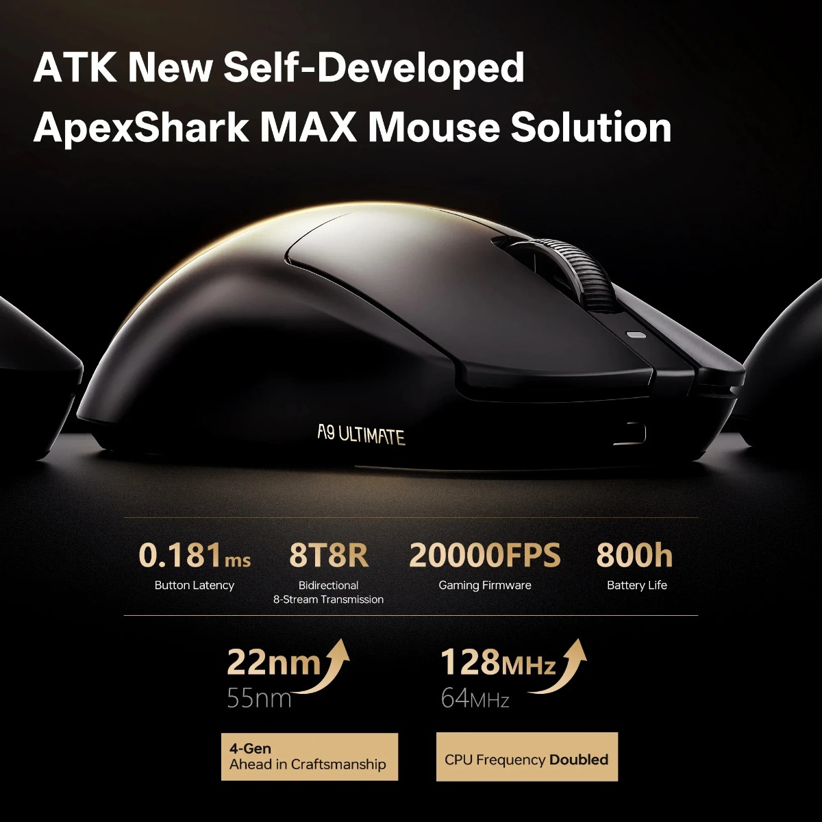 ATK Gaming Mouse DragonFly A9  - Esports Gaming Mice avis et prix