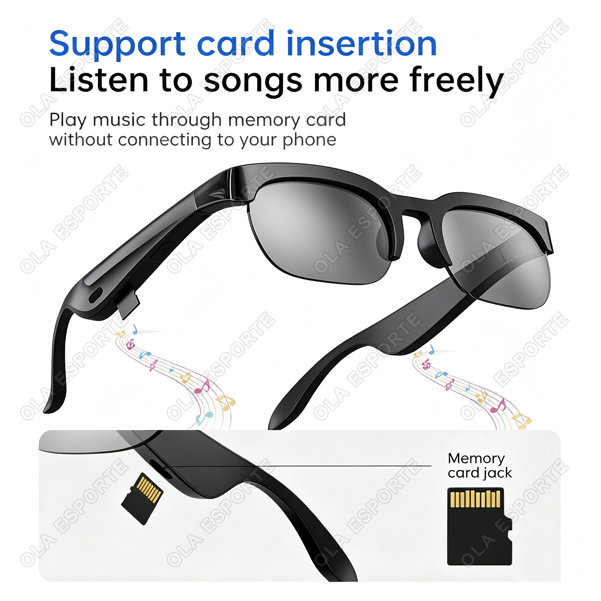 Sunscreen Smart Glasses AI Tra - Esports Gaming Pk avis et prix
