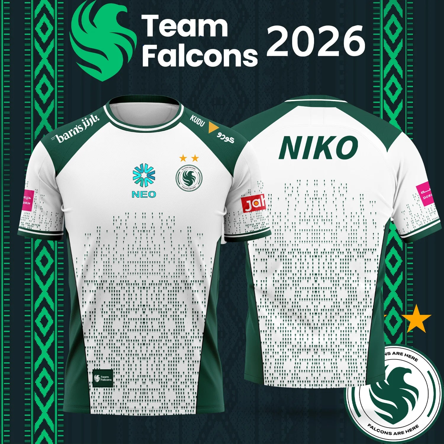 Family Matching 2026 Team Falc - Esports Gaming Shirts avis et prix