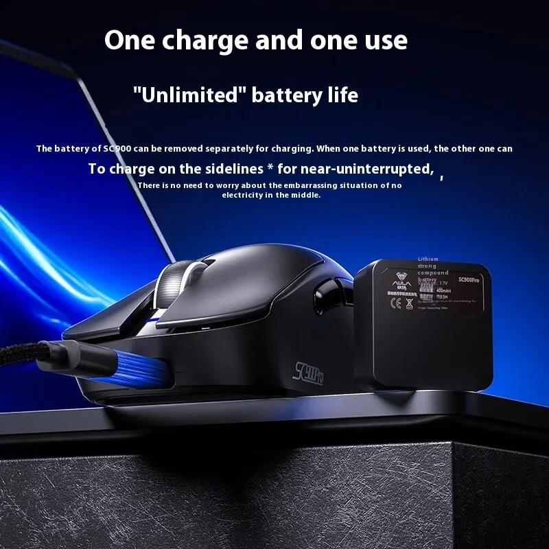 AULA SC900 Mouse Mouse Paw3950 - Esports Gaming Mice avis et prix