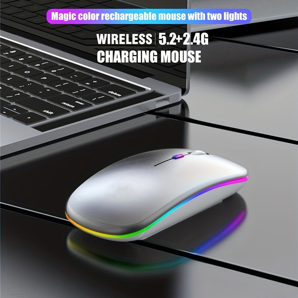 Wireless Mouse RGB Rechargeabl - Esports Gaming Mice avis et prix