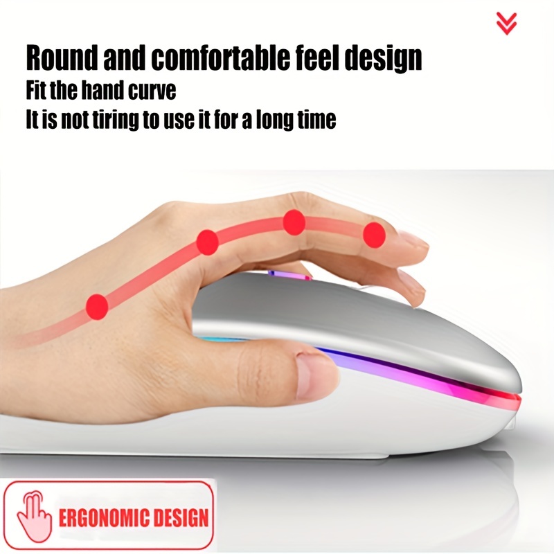 Wireless Mouse RGB Rechargeabl - Esports Gaming Mice avis et prix
