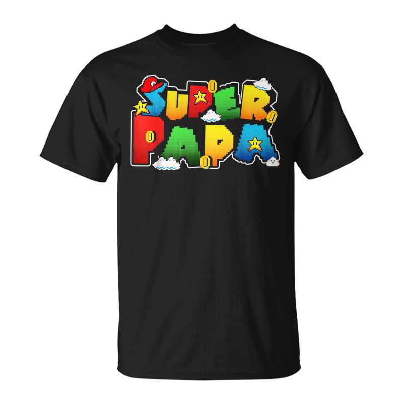Gamer Super Papa Funny Father  - Esports Gaming Shirts avis et prix