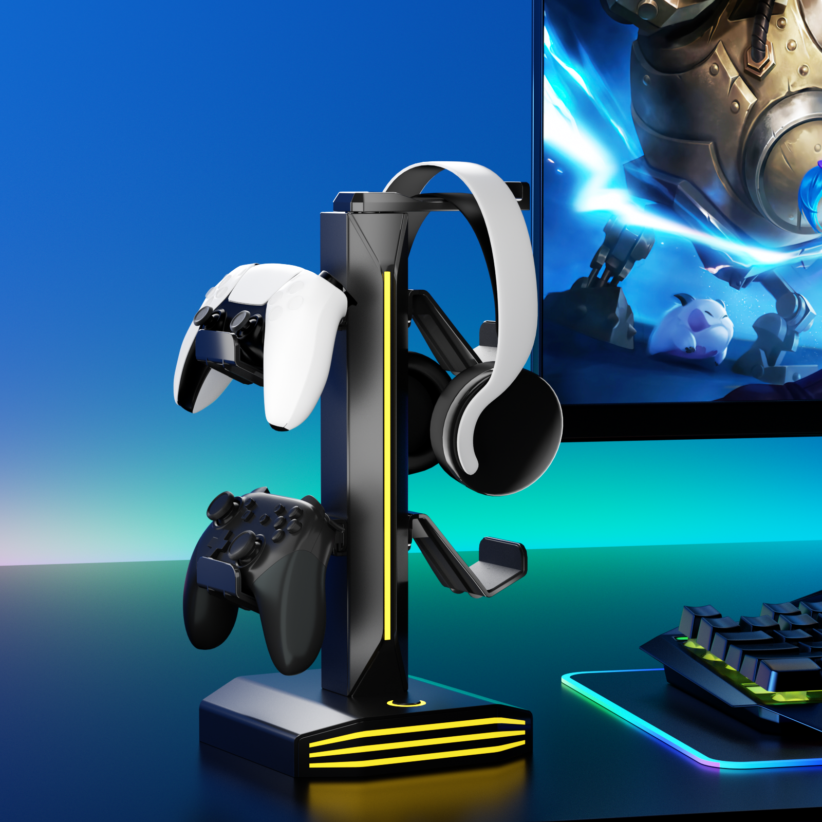 REMANK RGB Game Controller Sta - Controller Charging Stand avis et prix