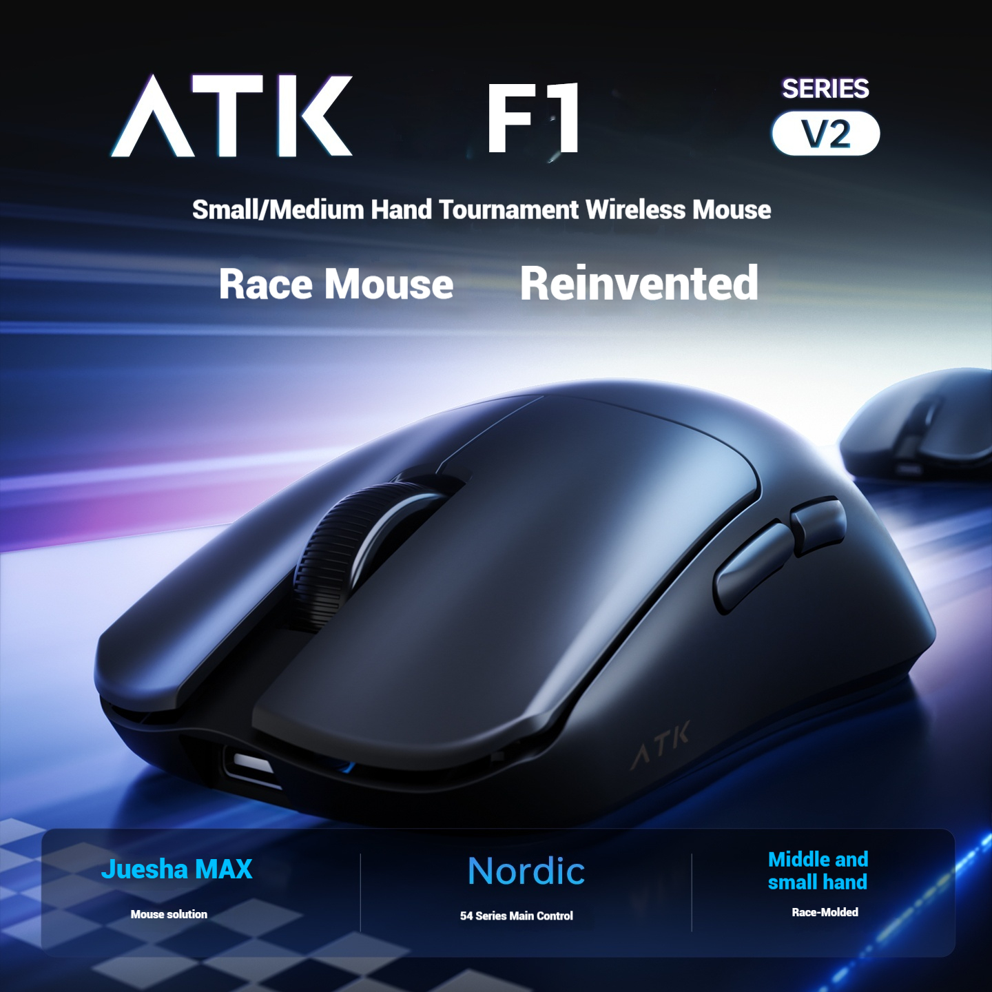 ATK Blazing Sky F1 V2 Ultimate - Esports Gaming Mice avis et prix