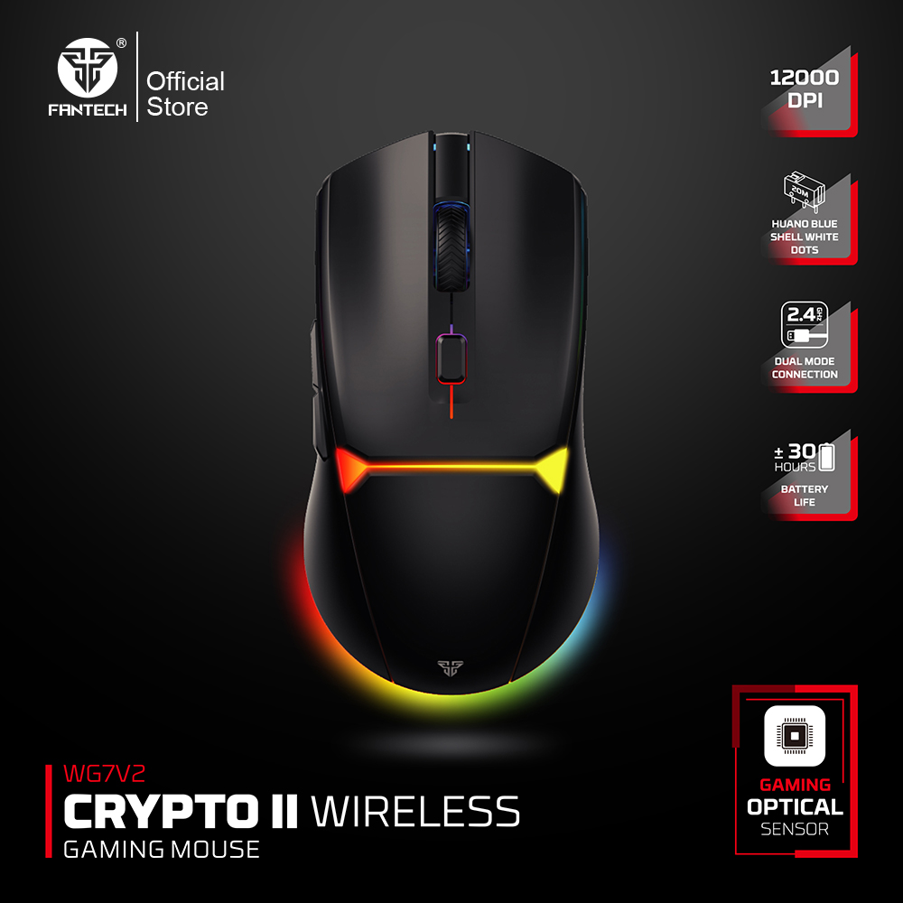 FANTECH CRYPOT II WG7v2 Wirele - Esports Gaming Mice avis et prix