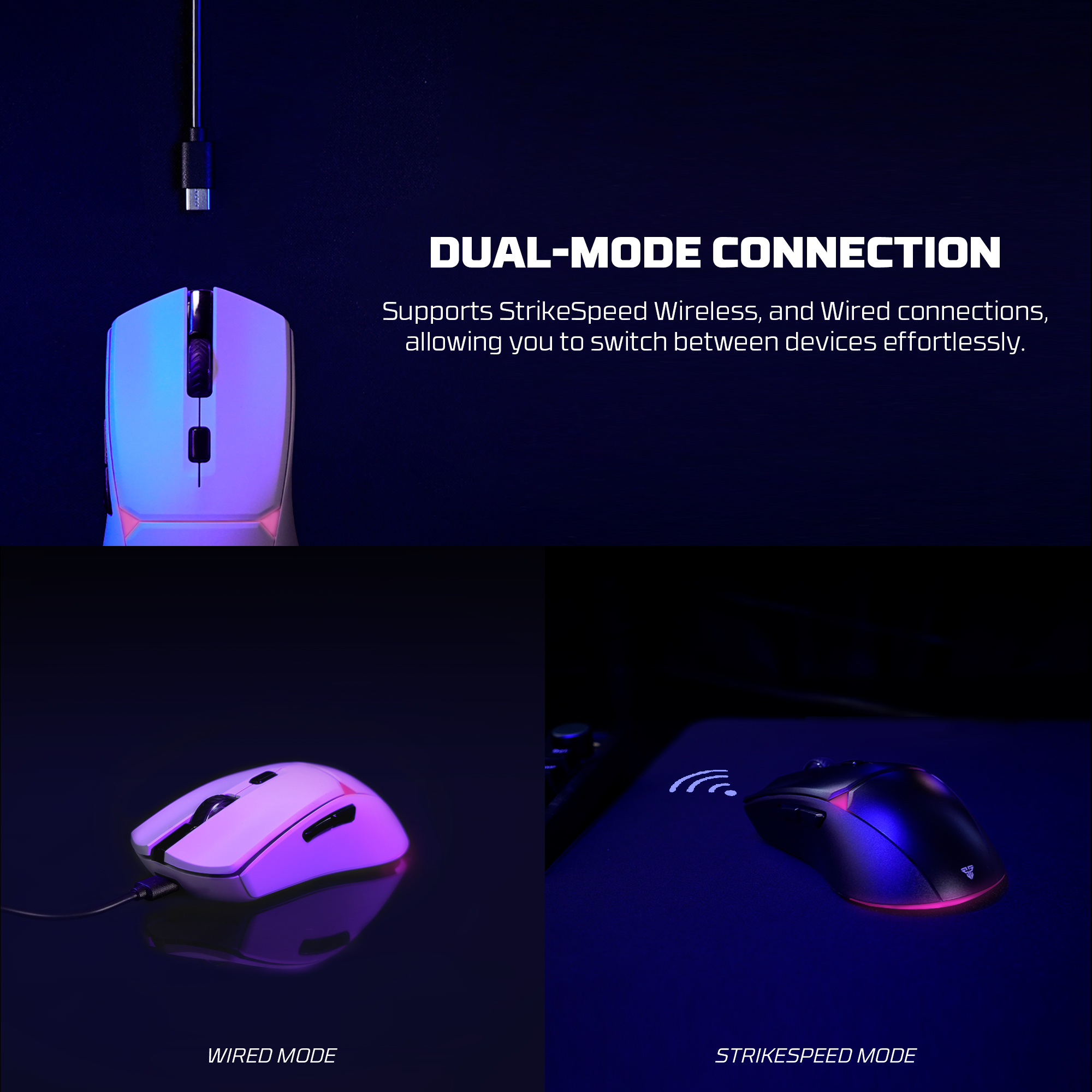 FANTECH CRYPOT II WG7v2 Wirele - Esports Gaming Mice avis et prix