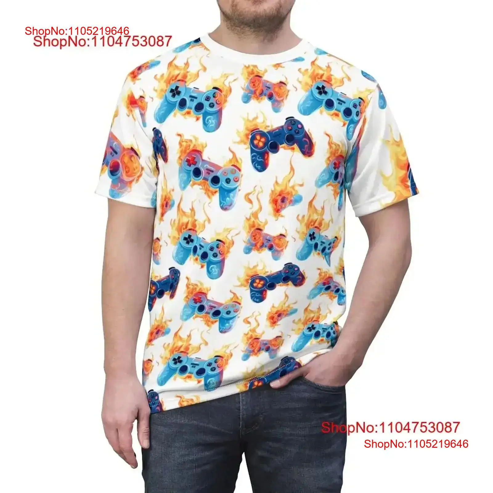 FIRE GAMING Cut Sew T Shirt AO - Esports Gaming Free Fire avis et prix