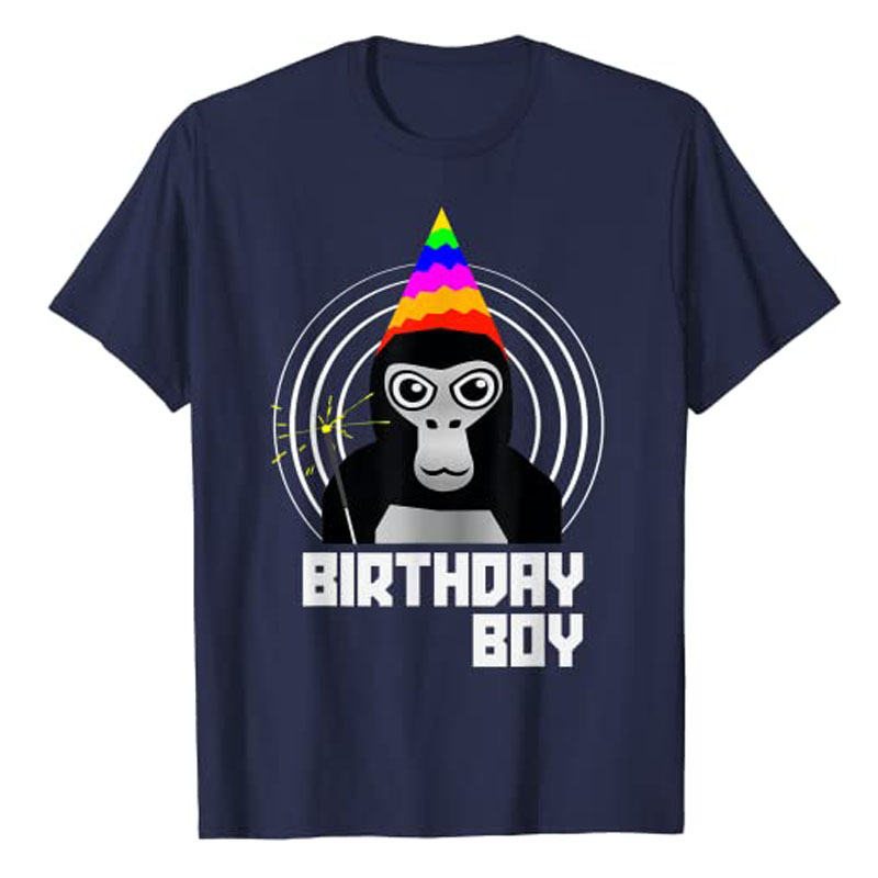 Gorilla Tag Birthday Boy VR Ga - Esports Gaming Shirts avis et prix