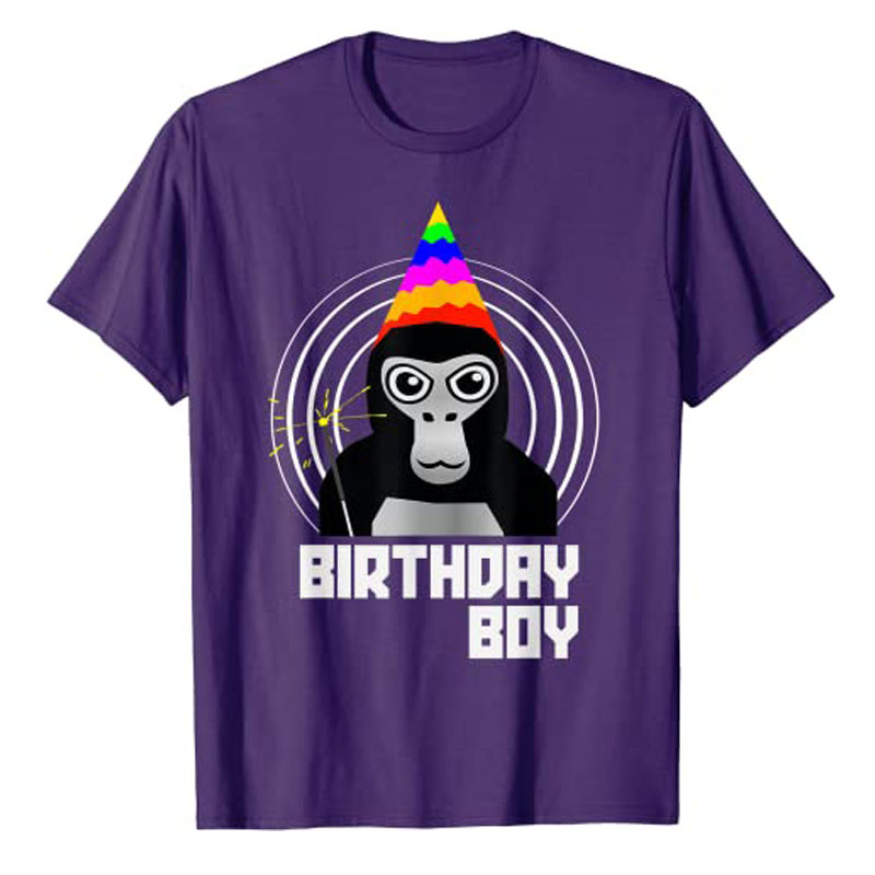 Gorilla Tag Birthday Boy VR Ga - Esports Gaming Shirts avis et prix