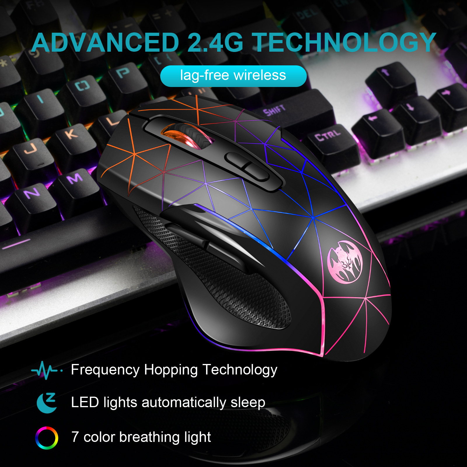 Wireless Charging RGB Light Ef - Esports Gaming Maus avis et prix
