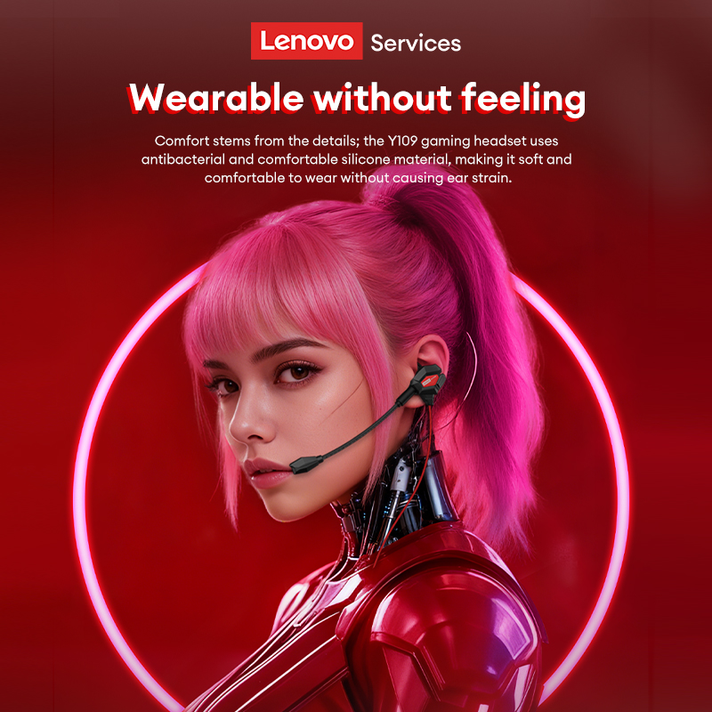 Lenovo Y109 Wired Gaming Heads - Esports Gaming Phone avis et prix