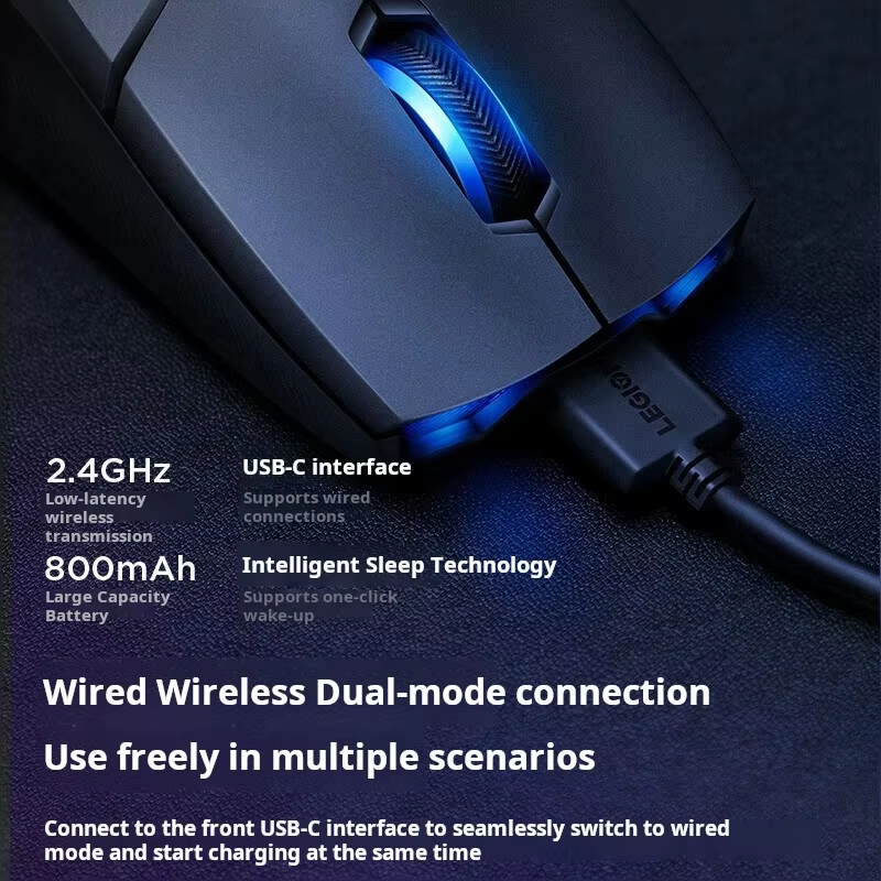Lenovo Legion M5Pro Gaming Mou - Esports Or Gaming avis et prix