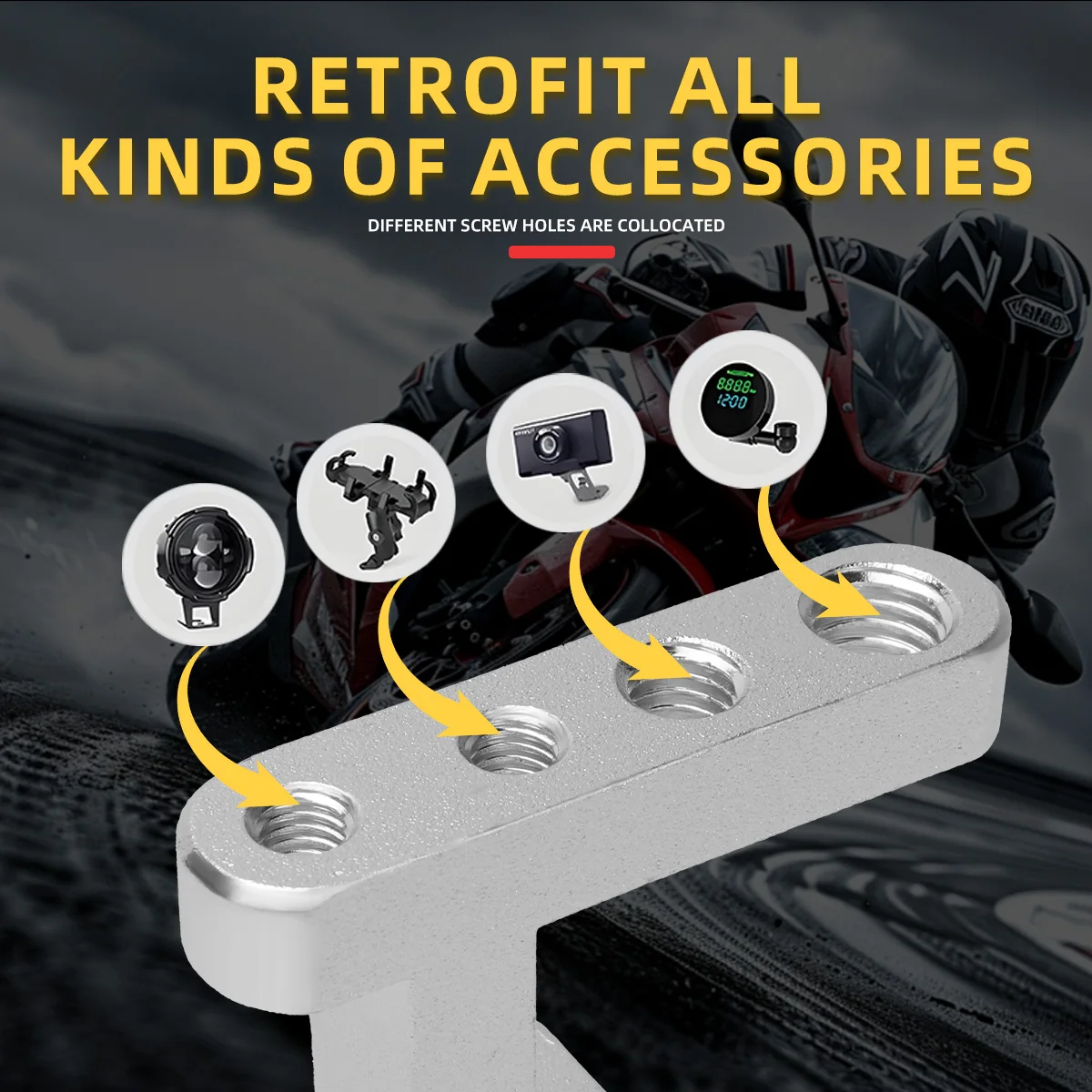 M5 M6 M8 Thread 4 Holes Motorc - Rebell Esports & Gaming Forum Wordpress Theme avis et prix