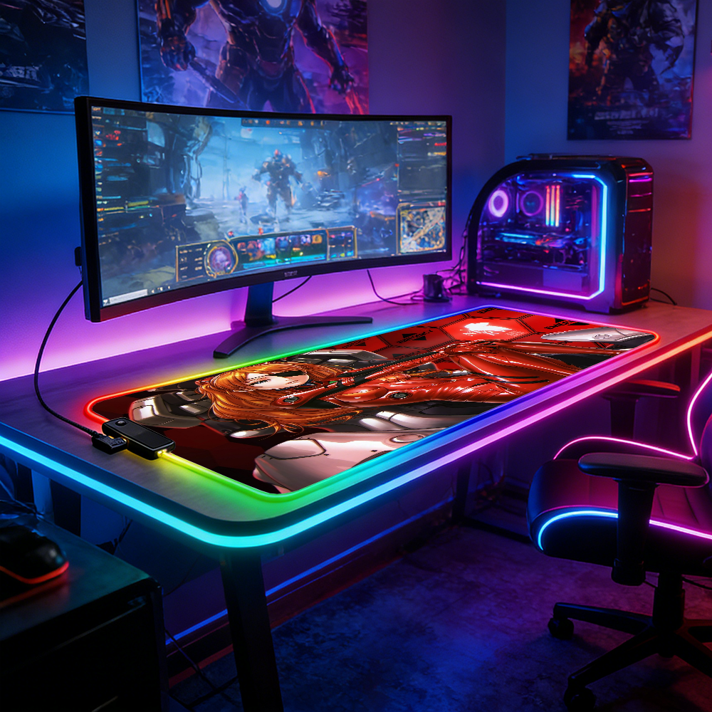 LED Lighting RGB Mouse Pad E-s - Esports Gaming Maus avis et prix