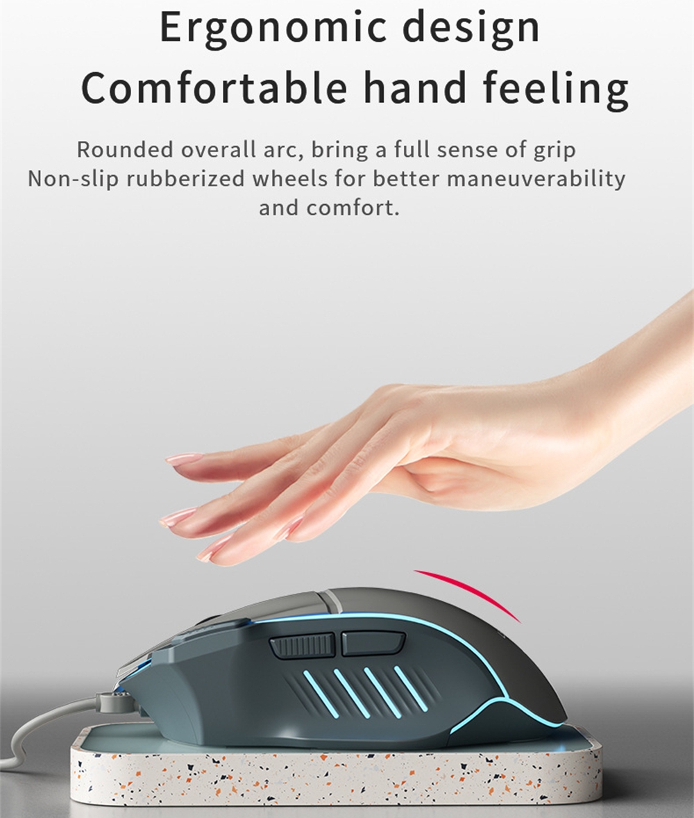 Professional Gaming Mouse 8 Ke - Esports Gaming Free Fire avis et prix